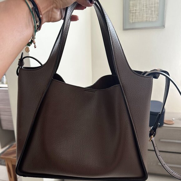 Stella Mcartney Studded Grainy Logo tote - Picture 5 of 5